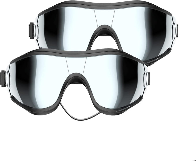 Laser Dog Sunglasses with UV Wind Dust Fog Protection for Medium or Large Pets