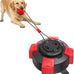 Strong suction cup dog toy for aggressive chewers, 2.68" bite resistant for medium large dogs, anxiety relief & energy release