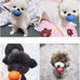 Smile Face soft latex squeak balls for small pet dogs, 6 Pcs/Set, non-toxic, easy to clean
