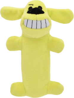 Multipet Original Loofa Dog Plush Toy - 6 Inch Squeaky Toy for Small to Medium Dogs - Extra Soft Plush