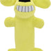 Multipet Original Loofa Dog Plush Toy - 6 Inch Squeaky Toy for Small to Medium Dogs - Extra Soft Plush