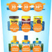 Tetra Whisper bio-bag medium filter cartridges for aquariums, 3-count, ready to use, fits Tetra Whisper 5-10 gal filters, PF-10, IQ 10