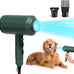 Professional dog grooming blower dryer for medium/small pets with IEC & UL certification, 2-speed and 3-heat settings