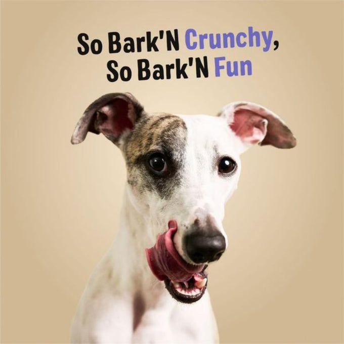 Three Dog Bakery Bark'n Crunch! Chicken Chips 15 oz Grain Free Treats for Dogs High Protein Snacks