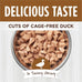 Instinct grain free wet cat food topper with real duck for fussy cats, 3 oz pouches, pack of 24