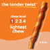 Hartz Oinkies Tender Twists Rawhide-Free Chicken Breast Dog Chews with Real Chicken Breast 36 Count