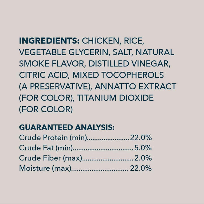 Amazon Brand Wag Dog Treats Chicken and Waffle Bites Farm-Raised Chicken Resealable Pack 24 Oz