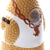 Outward Hound Charming Pet squawkers Earl latex rubber chicken dog toy funny large size