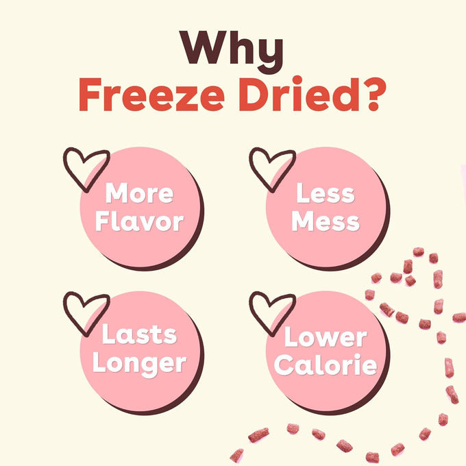 Pupford freeze-dried beef liver training treats, 475+ three-ingredient bites, 4 oz, pet treats for dogs & puppies