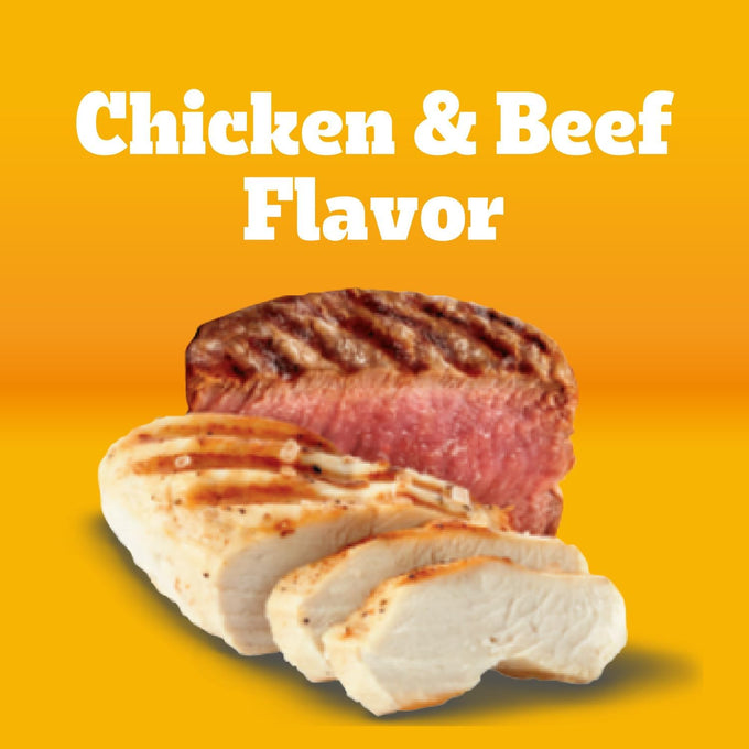 Pedigree twisty dog chews medium large 9.17 oz chicken beef flavor pack of 4 16 count