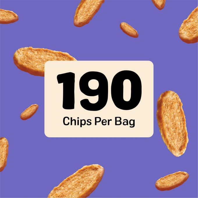 Three Dog Bakery Bark'n Crunch! Chicken Chips 15 oz Grain Free Treats for Dogs High Protein Snacks