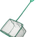 Pawfly 4-inch small aquarium fish net with braided metal handle and soft fine mesh for small fish tanks and ponds