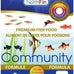 Northfin fish food community formula slow sinking pellets 0.5mm diameter 100g