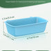 pawfly hanging feeder for small pets, 6 plastic keepers for cages and coop cups