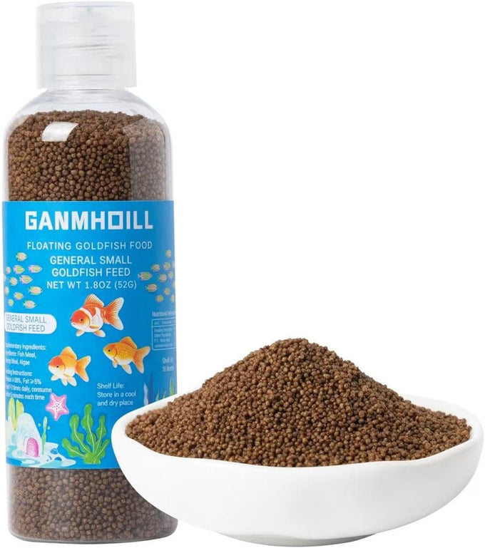 Natural Color Enhancing Pond Fish Food with Antarctic Krill & Spirulina for Koi & Goldfish, Moisture-Proof Packaging
