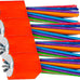 super bird creations sb301 chewable paper party bird toy for medium to large birds with colorful lollipop sticks