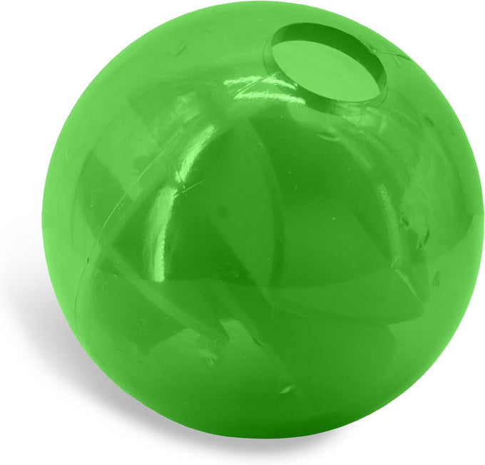Outward Hound Orbee-Tuff Mazee Interactive Dog Puzzle Toy in Green, 4.7-Inch, Treat Dispensing Slow Feeder Ball