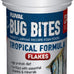 Fluval Bug Bites Tropical Fish Food, 3.17 oz, A7332, Brown Flakes for Small to Medium Sized Fish