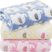 linenlux 1 pack 3 soft fleece dog blankets for puppy cat pet throw 23x16 inches coral velvet