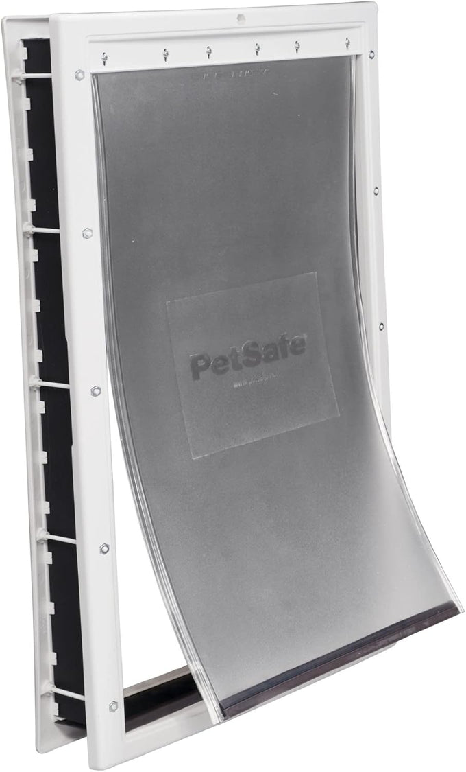 PetSafe never rust dog and cat door medium for pets up to 40 lb paintable easy diy installation