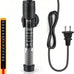 Orlushy 50w Submersible Aquarium Heater Adjustable Fish Tank Heater With Free Thermometer