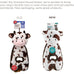 outward hound charming pet cuddle tugs cow plush squeaky dog toy 26 inches durable