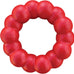 kong natural rubber ring toy for medium large dogs - durable chew toy supports healthy dental habits