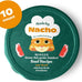 Made by Nacho Grass-Fed Grain-Finished Minced Beef Wet Cat Food in Bone Broth 10 Pack