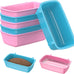 pawfly hanging feeder for small pets, 6 plastic keepers for cages and coop cups