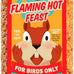 Mr. Bird Flaming Hot Feast 4-inch Small Cylinder Bird Feeder (Pack of 4)