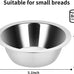 Fri4Free 2PCS stainless steel hanging kennel water bowls for small dog cage accessories