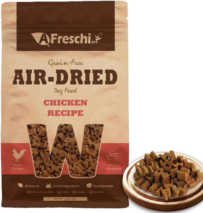 A Freschi Air-Dried Puppy & Adult Dog Food - Real Chicken