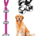 bluetree premium quality dog doorbells for potty training adjustable door bell