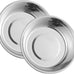 Upgraded 15°Tilted Stainless Steel Cat Bowls with Food Mat for Cats and Puppy
