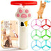 Cat Fetch Toy Disc Launcher with 6 Soft & Flexible Discs, Glow-in-the-Dark, Indoor Use