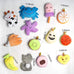 HDMOTU 26-pack Soft Small Medium Dog Squeaky Toys, Multicolored, Plush, and Comfortable for Puppies