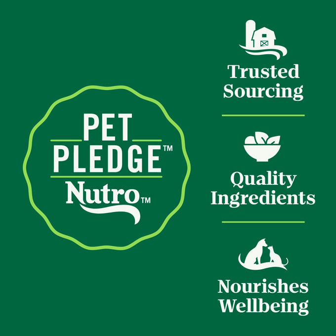 Nutro Wholesome Essentials Natural Dry Cat Food Sensitive Stomach, Chicken, Rice & Peas Recipe Cat Kibble, 5 lb. Bag