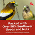 Lyric Supreme Wild Bird Seed Mix for Outside Feeders with Nuts & Sunflower Seeds, 40 lb Bag