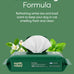 Earth Rated pet wipes for dogs and cats, 3-in-1 cleaning, hypoallergenic, 100 count, white tea and basil scent
