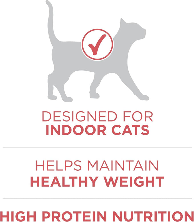 Purina ONE Natural Low Fat Indoor Dry Weight Control High Protein Cat Food with Real Salmon - 7 lb Bag