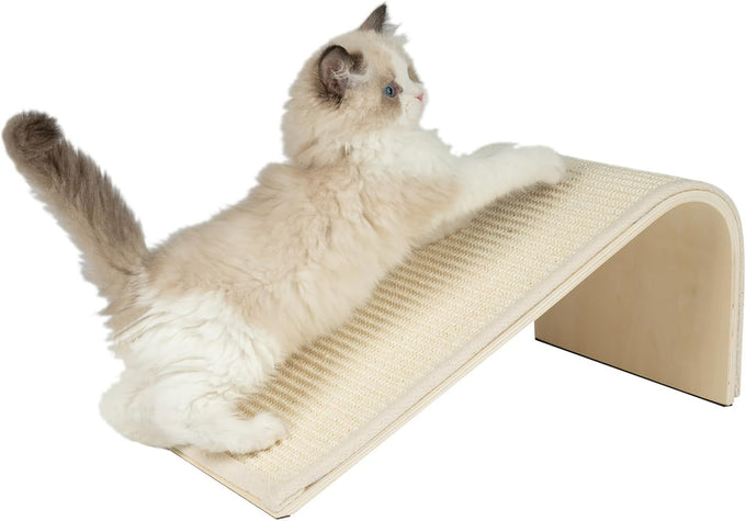 Catify Pet Supplies Cat Scratcher Replacement Pads, 5 Pack, Round, 10 x 10, Heavy Duty, Durable Cardboard