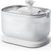 petlibro wireless cat water fountain, stainless steel tray, 2.5l dual flow ultra quiet pet water dispenser for cats