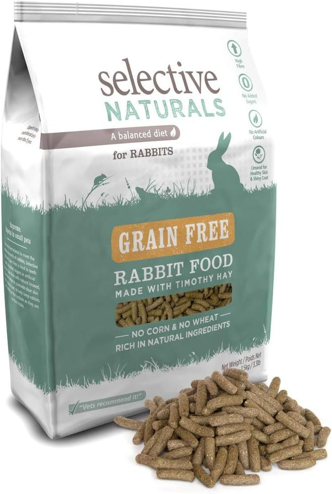 Supreme Petfoods Science Selective House Rabbit Food Brown 52.8 oz Timothy Hay Formula