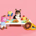 ZippyPaws Burrow - Interactive Dog & Puppy Toy for Boredom, Stimulating Pet Products, Small & Medium Dogs, Popcorn Bucket