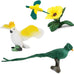 safari ltd exotic birds toob 10 figurines parakeet quetzal macaw hummingbird educational toy for kids
