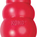 Kong classic red rubber stuffable dog toy for large dogs, treat-filling and erratic bounce