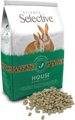 Supreme Petfoods Science Selective House Rabbit Food Brown 52.8 oz Timothy Hay Formula