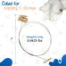 Cat Dancer interactive cat toy 3 pack with flexible spring steel wire and paper roll attachments for playful cats