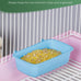 pawfly hanging feeder for small pets, 6 plastic keepers for cages and coop cups