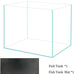 Vimvins 3 gallon frameless glass fish tank for betta, goldfish, snails, shrimp and aquatic planting